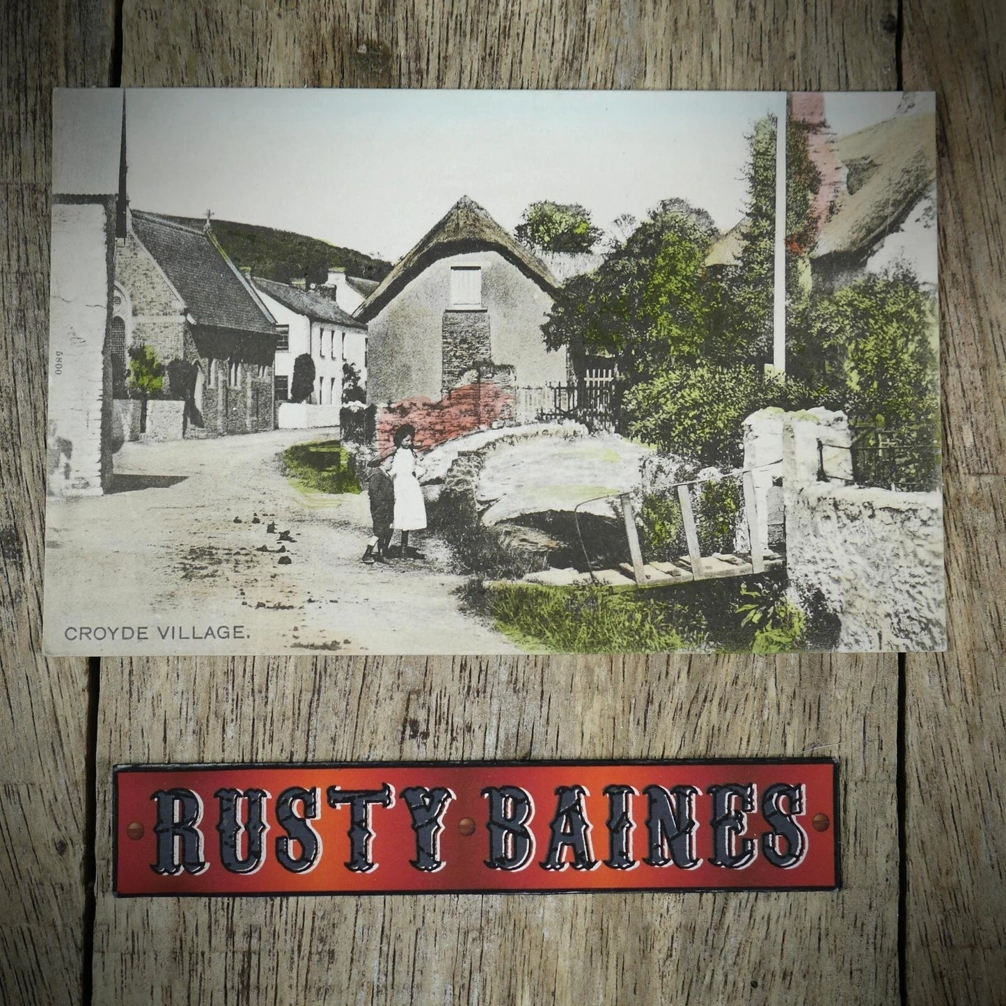 Postcard, Croyde Village, Devon, Printed