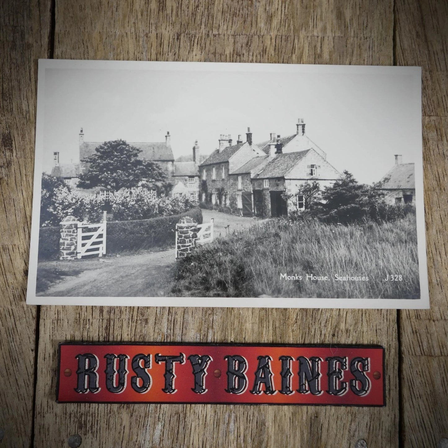Postcard, Seahouses, Monks House, Real Photo