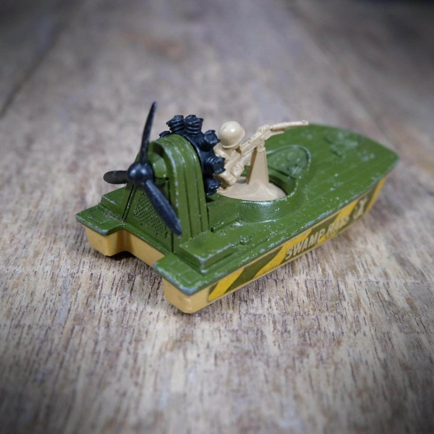 Bundleof Vintage Matchbox Military Vehicles, Stoat, Carrier, Weasel, Playworn