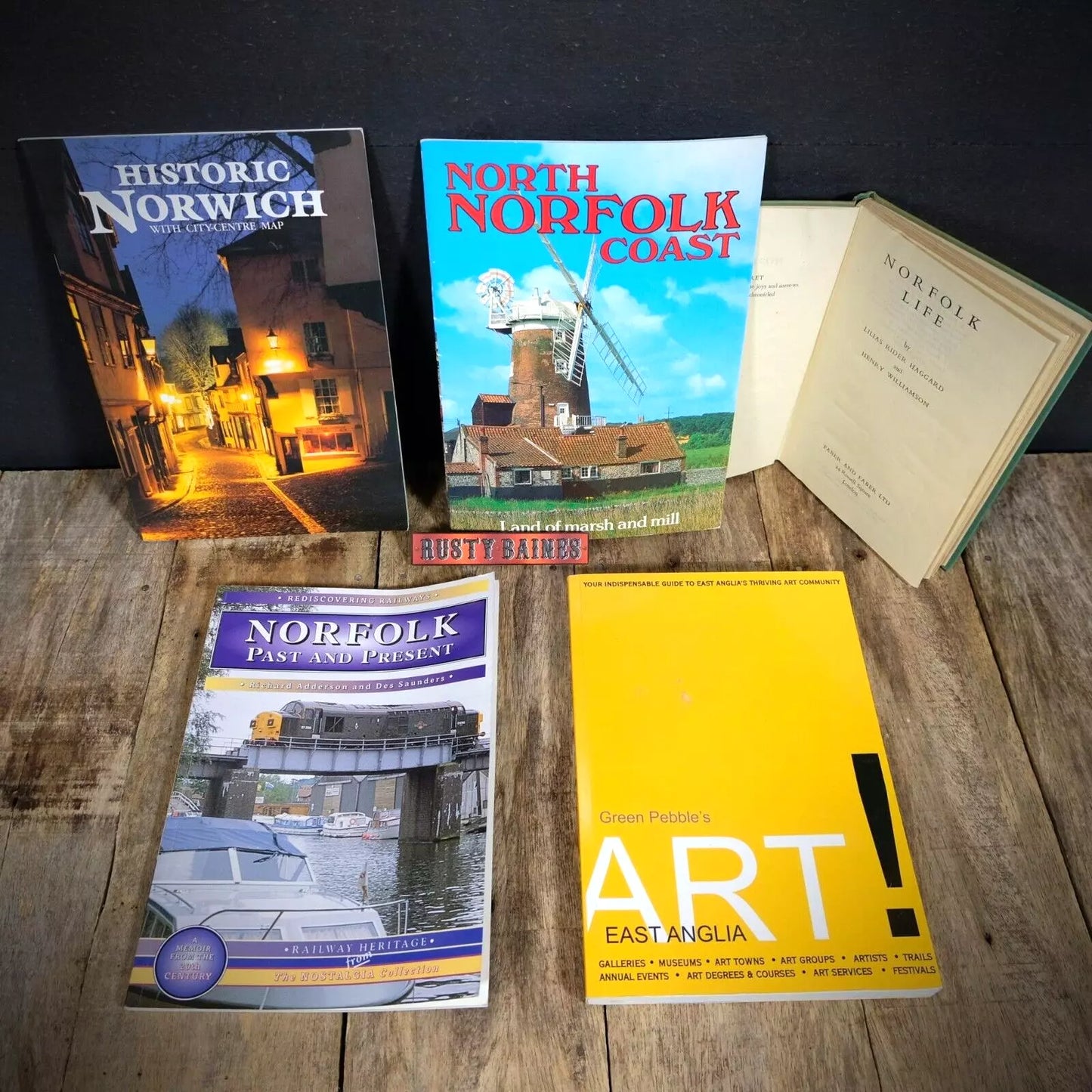 Job Lot of East Anglia/Norfolk Local History Type Books x5