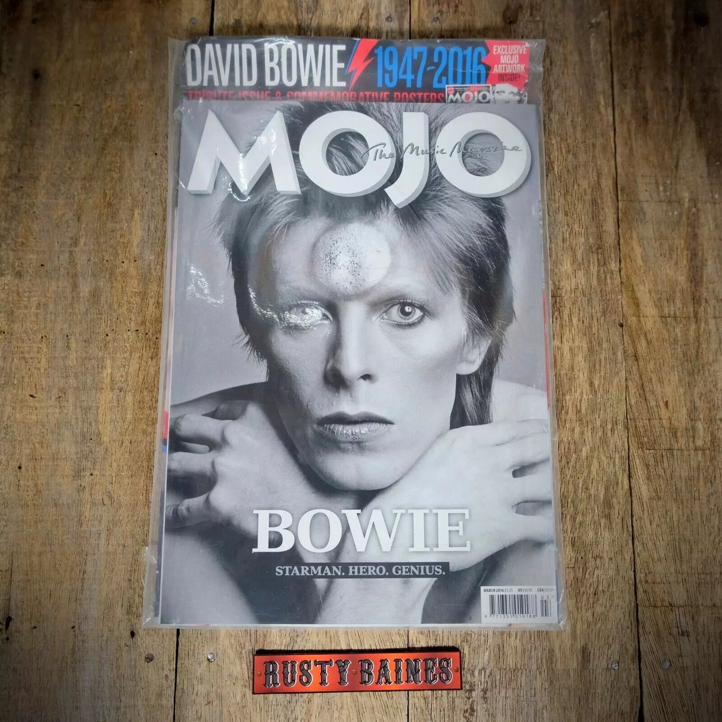 Mojo Magazine March 2016, David Bowie Special