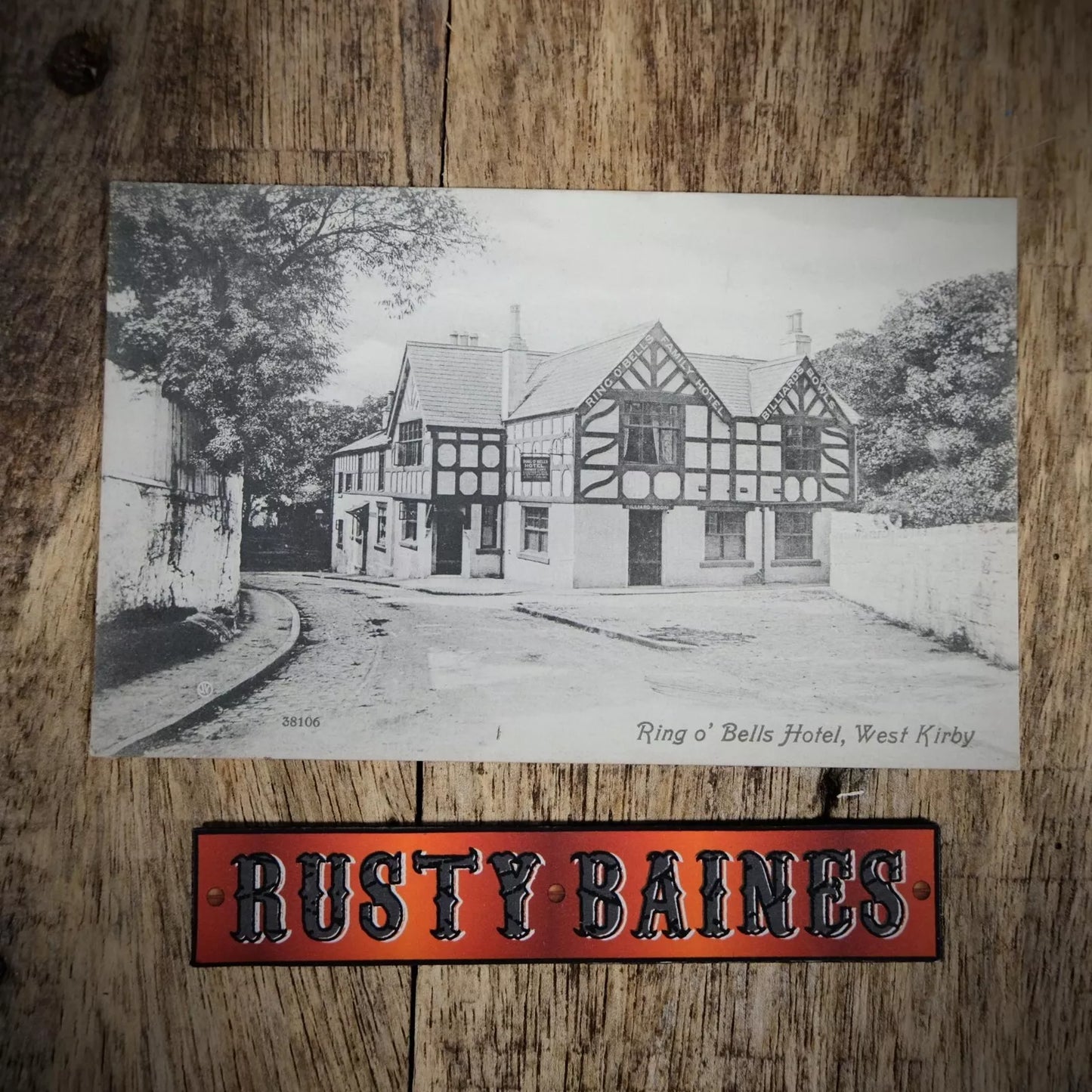 Postcard, West Kirby, Ring O Bells Hotel