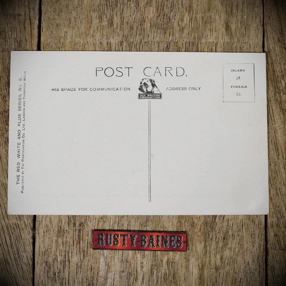 Postcard, John Bull Patriotic Anti-Kaiser Business as Usual Map Changes