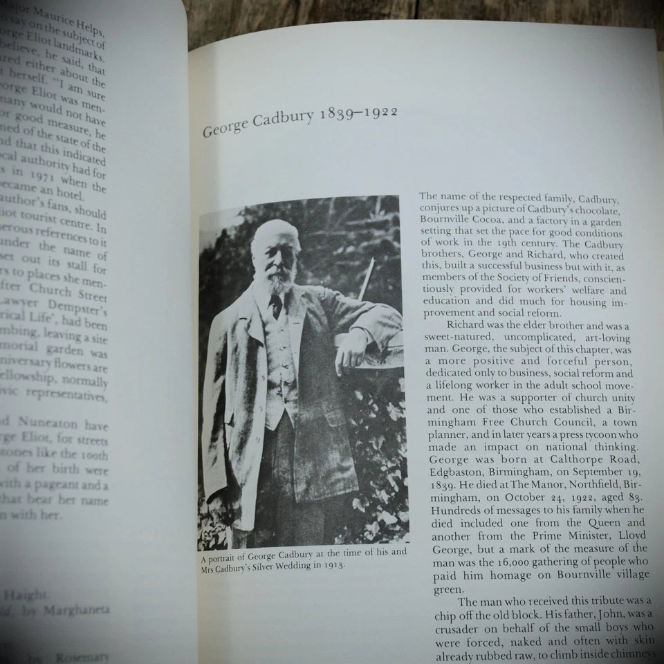 Warwickshire History Makers, George Cadbury, Frank Whittle, Ann Jones, Hardcover