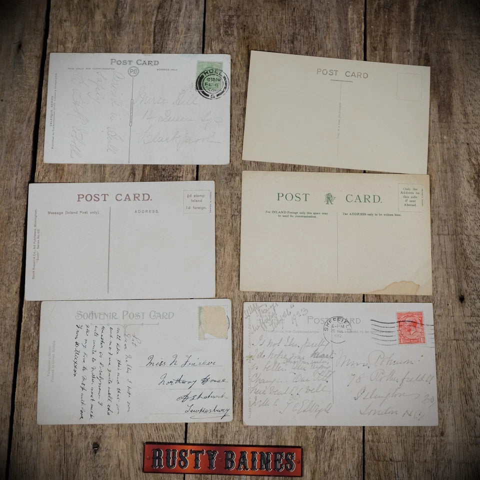 Postcards, Bundle x6 Sheffield Beauchief Abbey