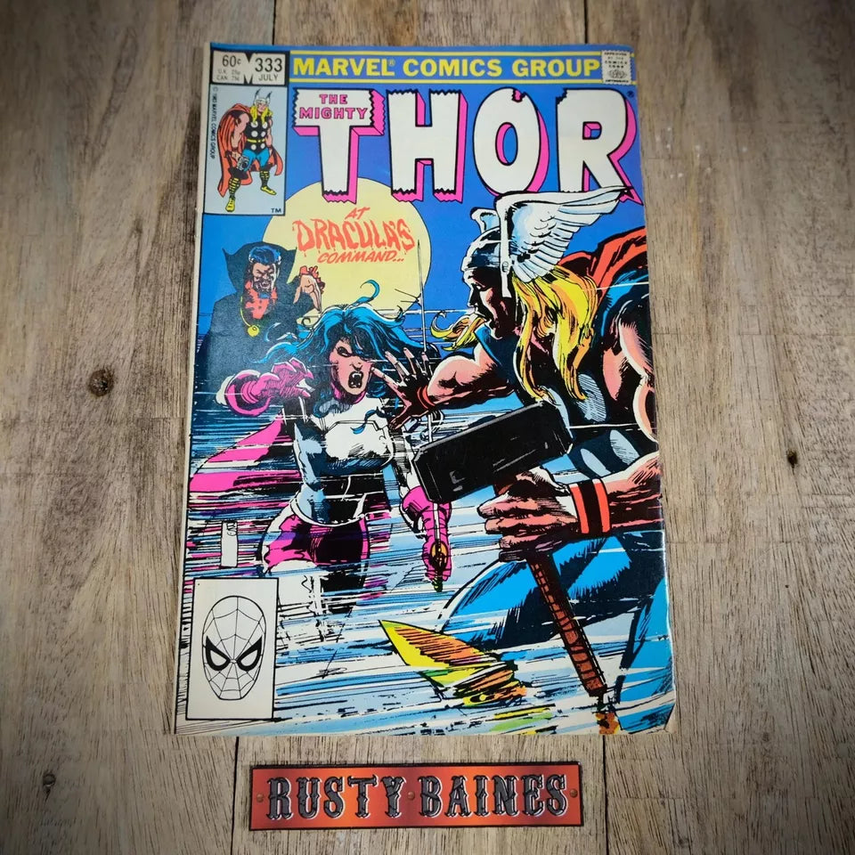Marvel Comic, The Mighty Thor #333 1983