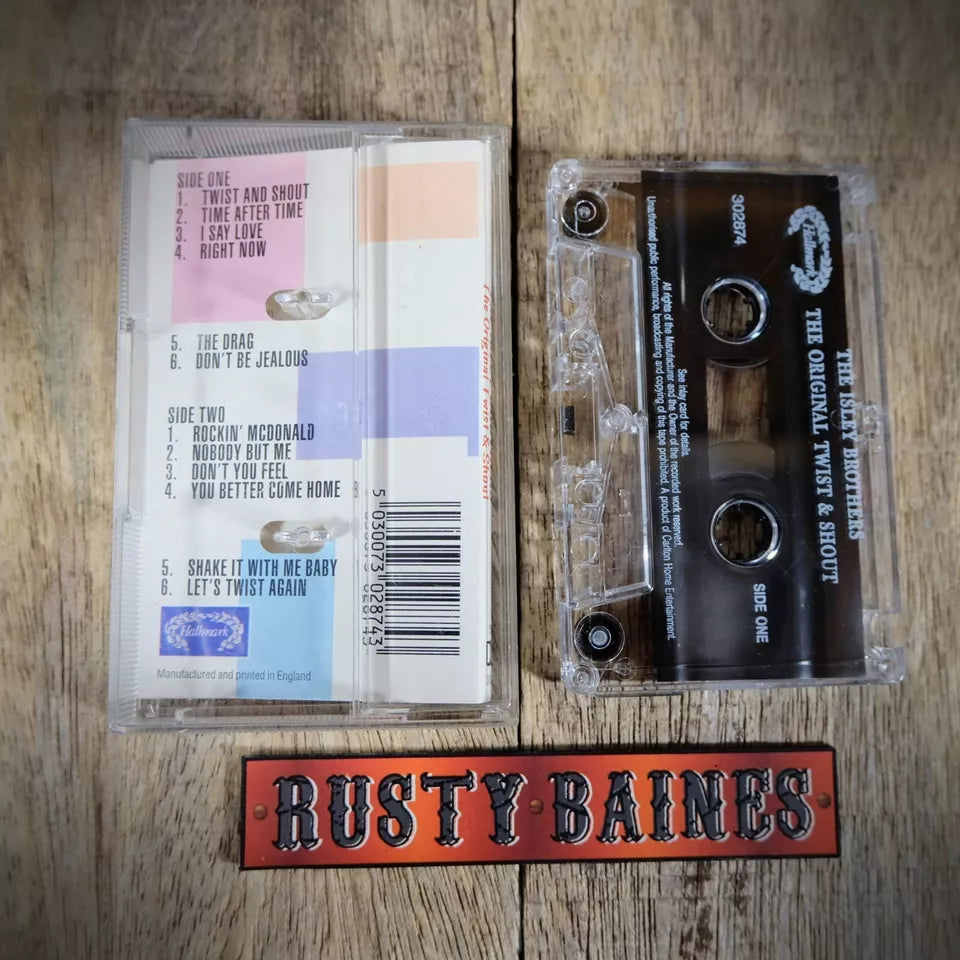 Cassette Tape, The Isley Brothers, The Original Twist & Shout
