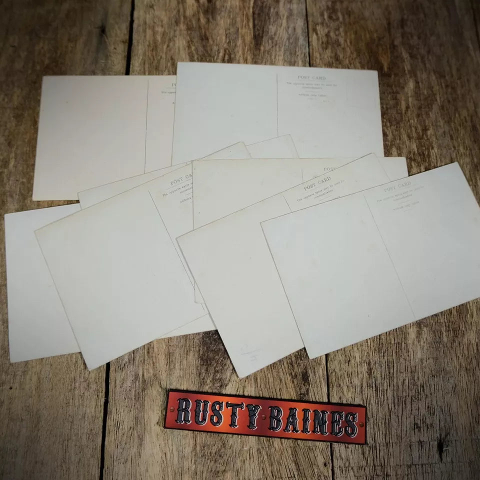 Postcard Bundle Bath Historical Pageant 1909 Real Photo