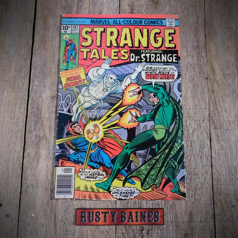 Marvel Comic, Strange Tales #187 1976
