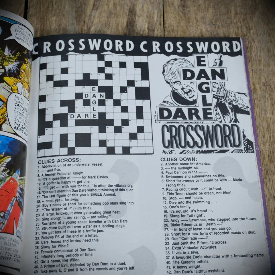 Champion Annual 1989 Hardback, Dan Dare, Doomlord Etc.