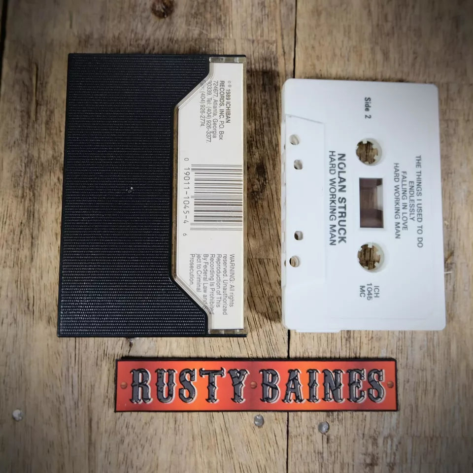 Cassette Tape, Nolan Struck, Hard Working Man