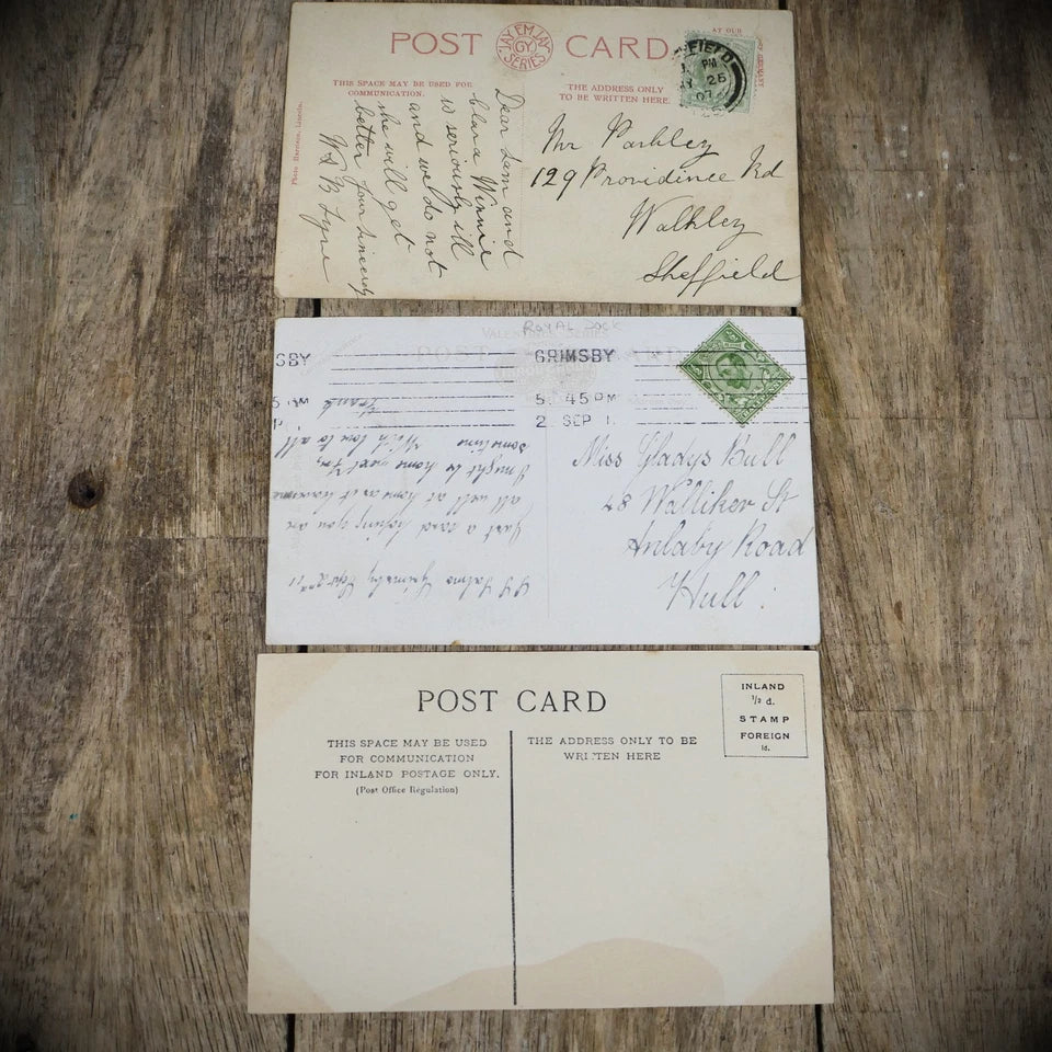 Postcard, Grimsby Docks, Shipping, Coloured/Printed Views