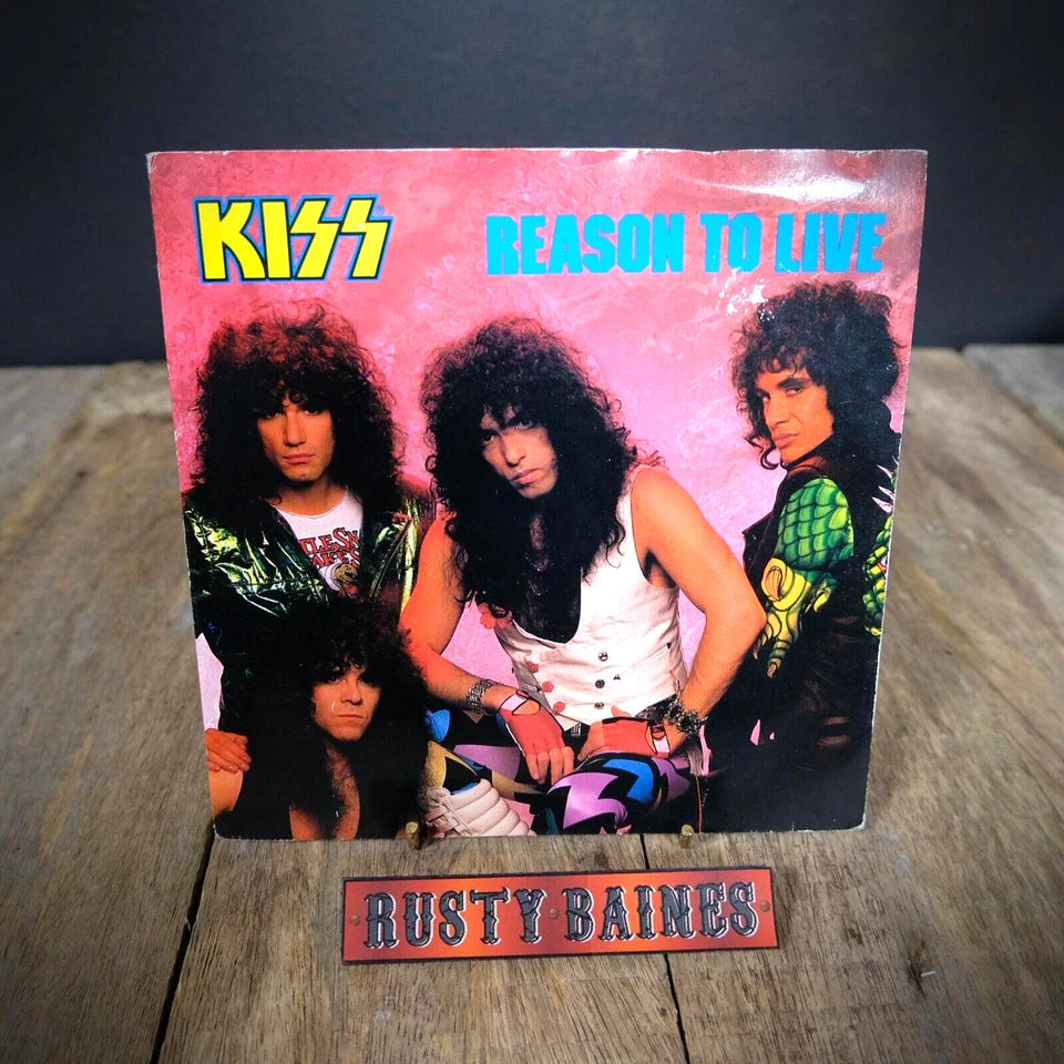 Record 7" Single, Kiss, Reason to Live