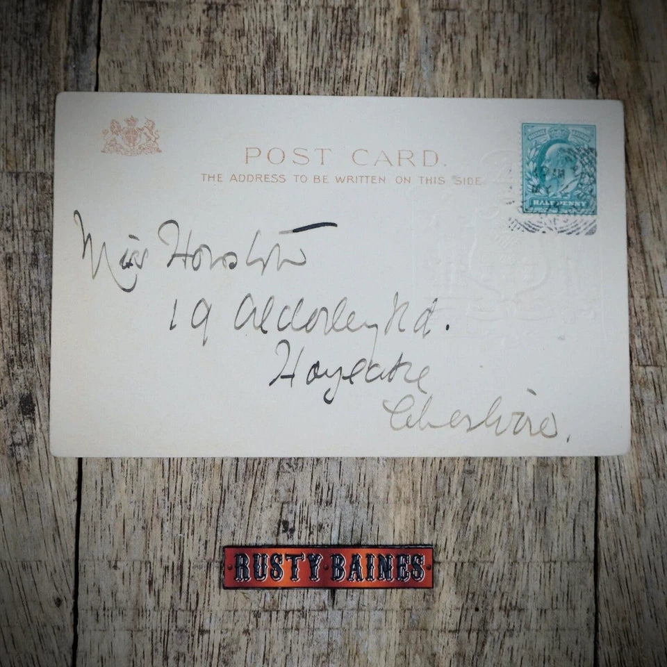 Postcard, Sheffield Early Card, Crest Coat of Arms Cutlery Trade