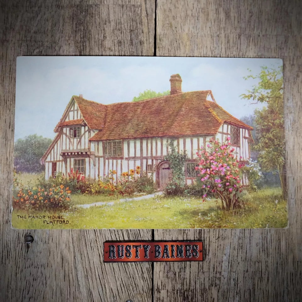 Postcard, The Manor House Flatford, Printed
