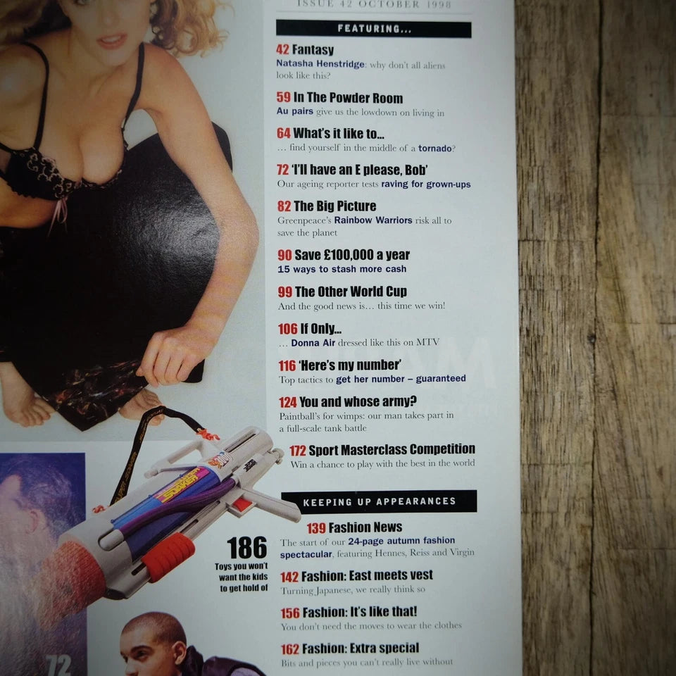 Maxim Magazine October 1998, Donna Air