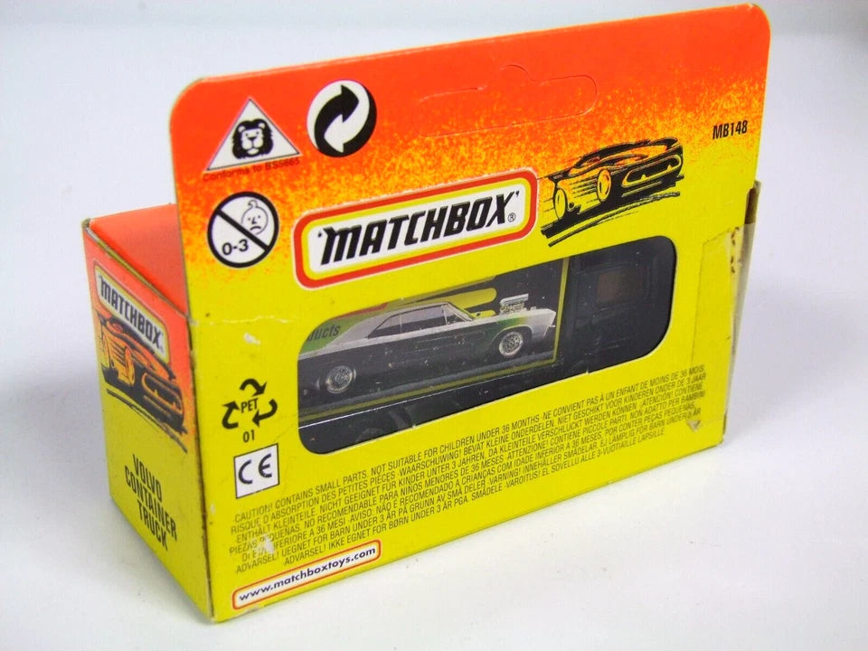 Matchbox, Sealed Box, MB148 #62 Volvo Container Truck Lorry, Custom Car Livery
