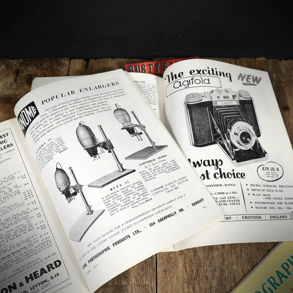 Vintage Magazines, Back Issue, Good Photography, 1956 Landscape Travel Portraits