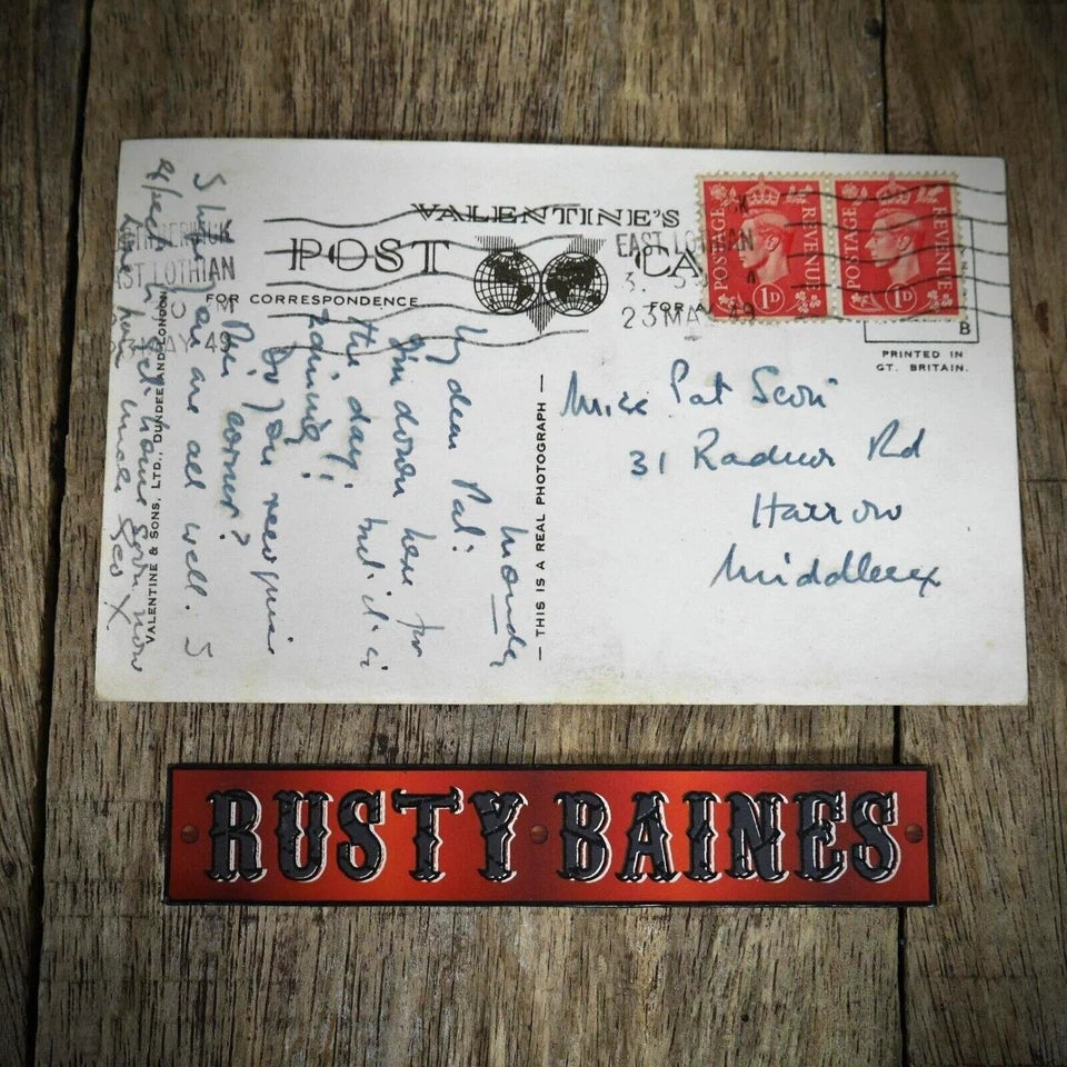 Postcard, North Berwick, Quality Street, 1949, Real Photo