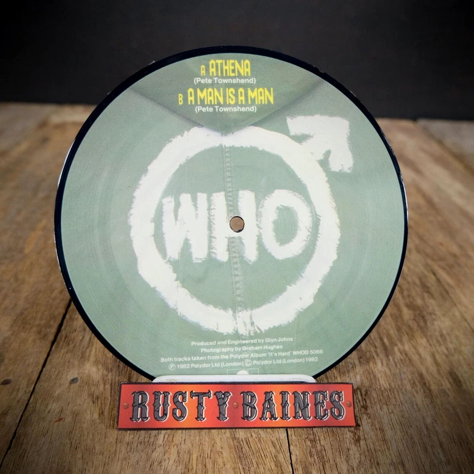 Record 7" Picture Disc Single, The Who, Athena