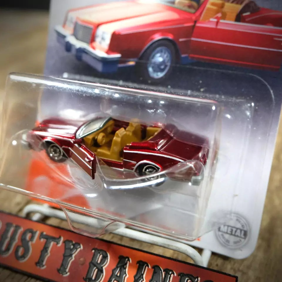 Matchbox, '83 Buick Riviera Convertible, Red, Moving Parts Series
