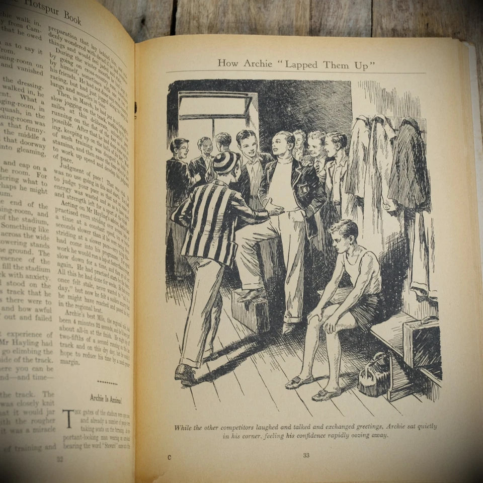 The Hotspur Book for Boys 1949 Adventure Story Hardcover Annual