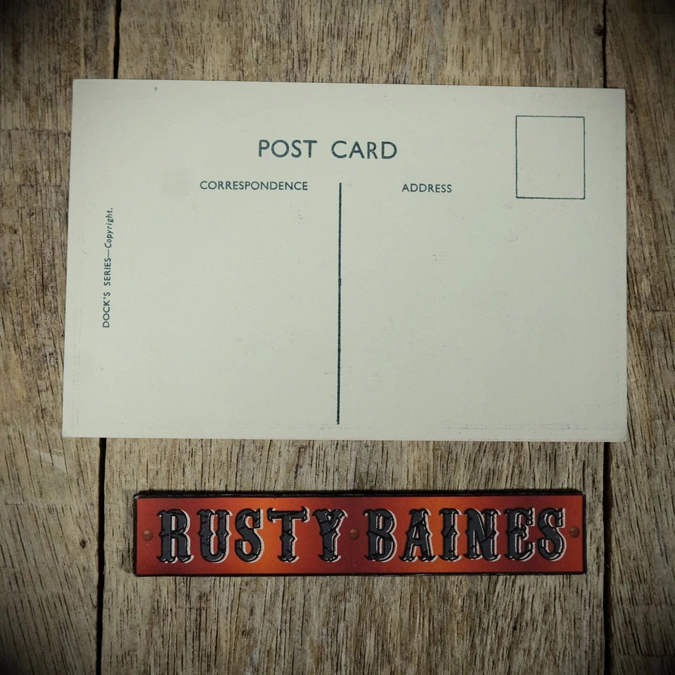 Postcard, Comic, Donald McGill, Rationing, Butcher, Dog Bite