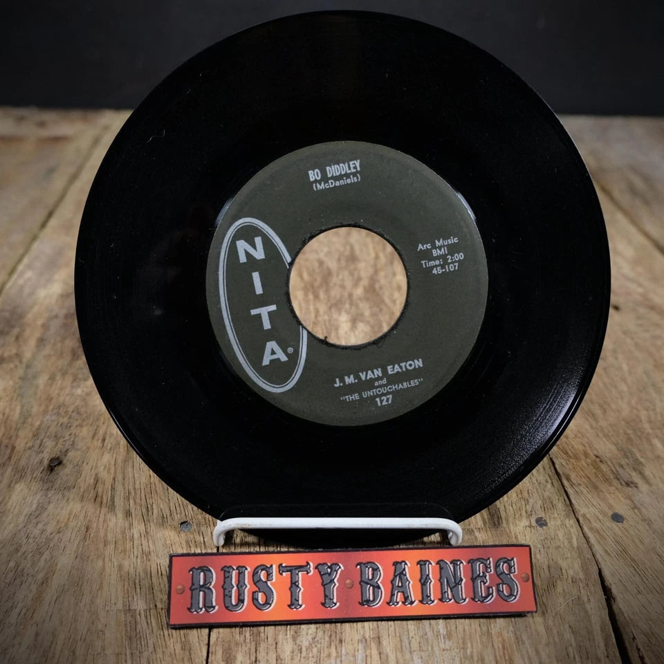 Record 7" Single, J M Van Eaton, Bo Diddley/Midnite Blues