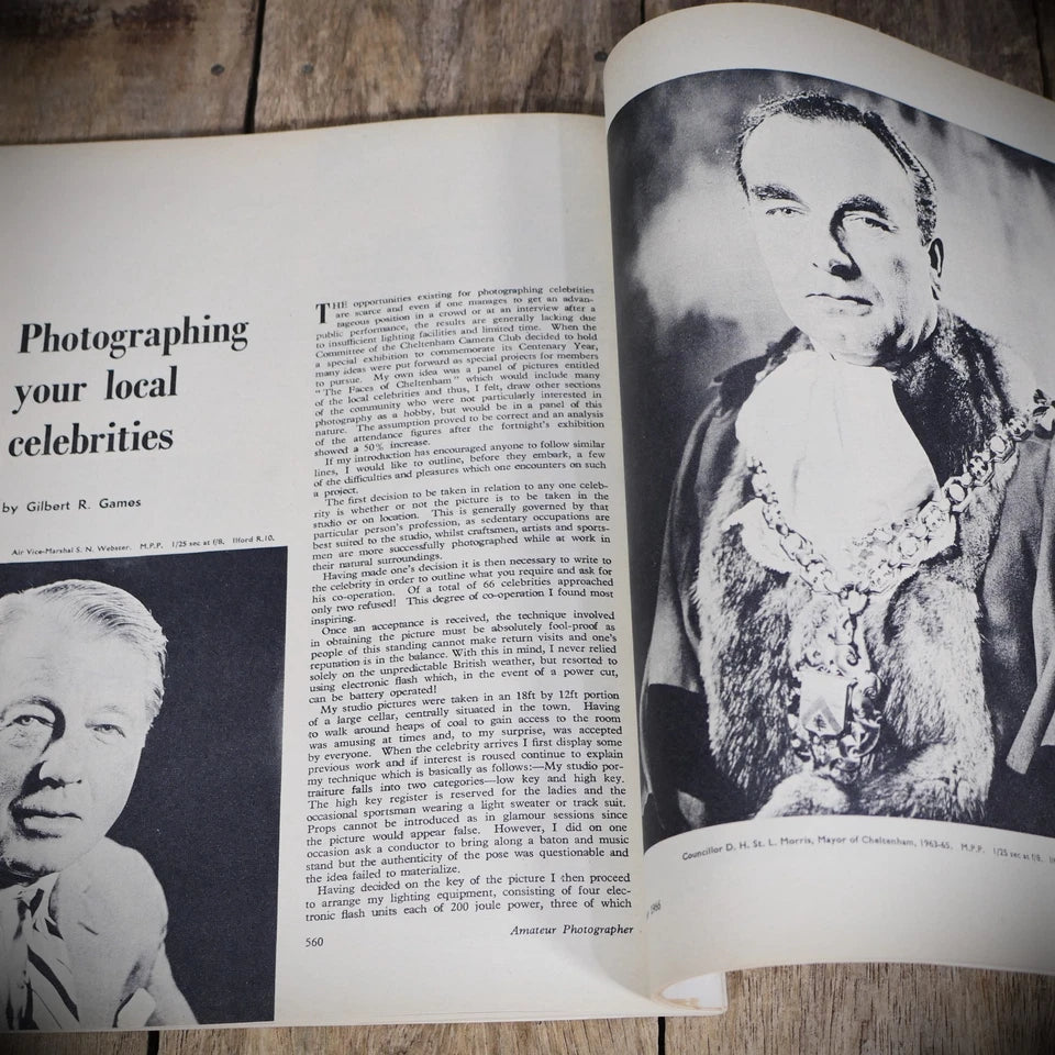 Vintage Amateur Photographer Magazine 12 October 1966