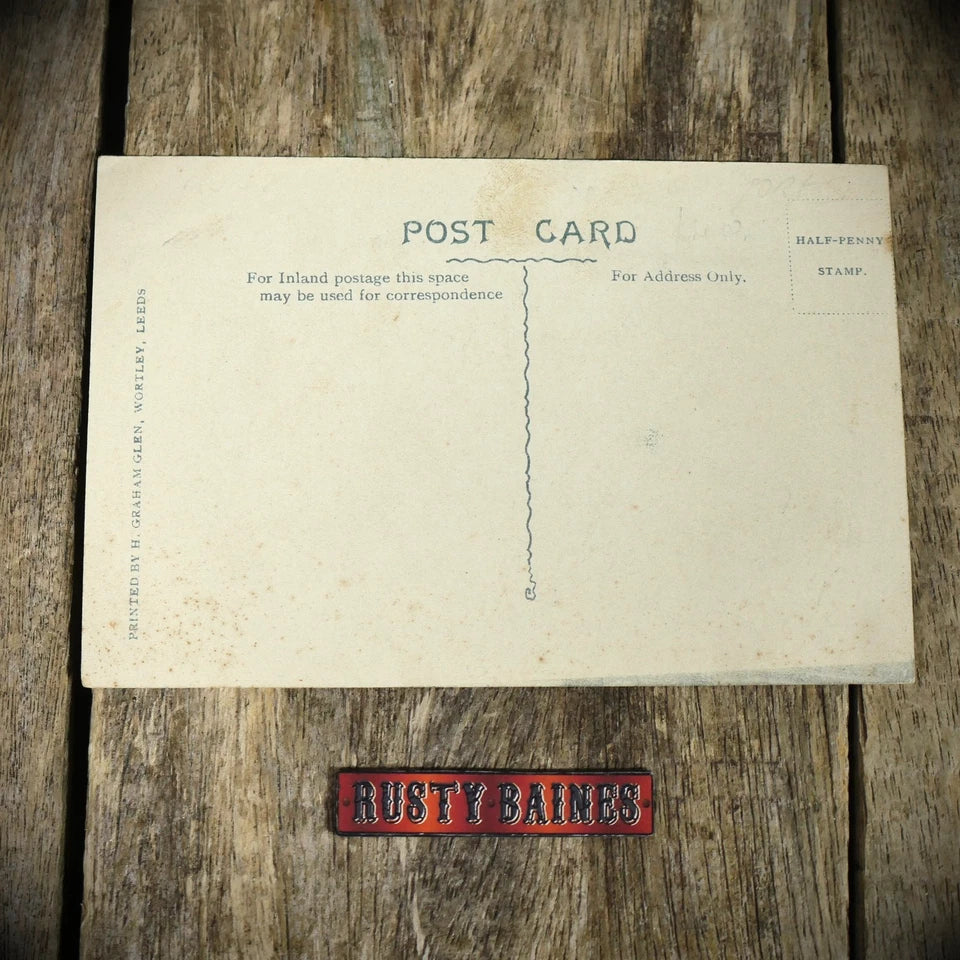 Postcard, Selby Abbey Fire Disaster 1906, Graham Glen Printed