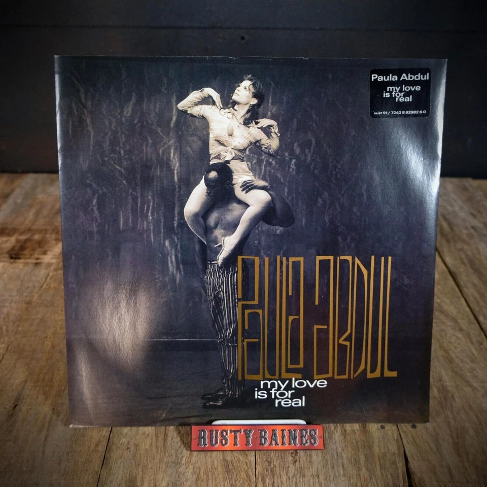Record 12" Single, Paula Abdul, My Love is for Rea