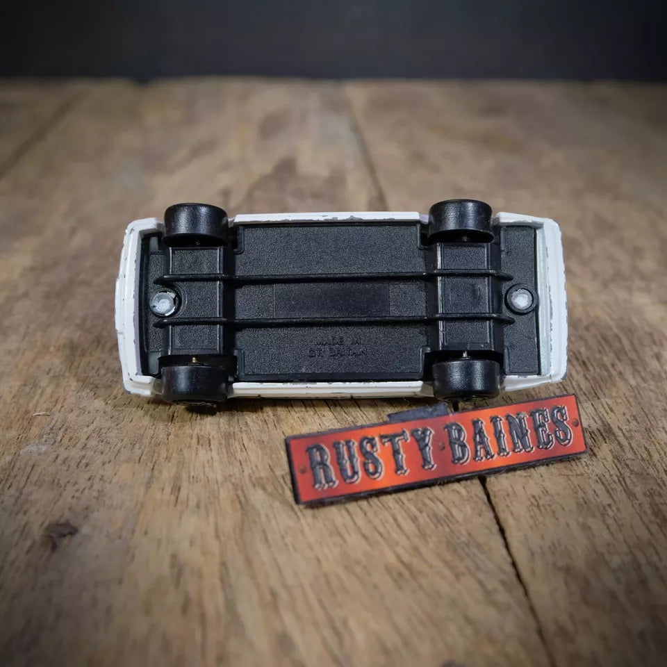 Corgi (unmarked) Jaguar XJ6 XJ40 Police Car, Playworn, No Box