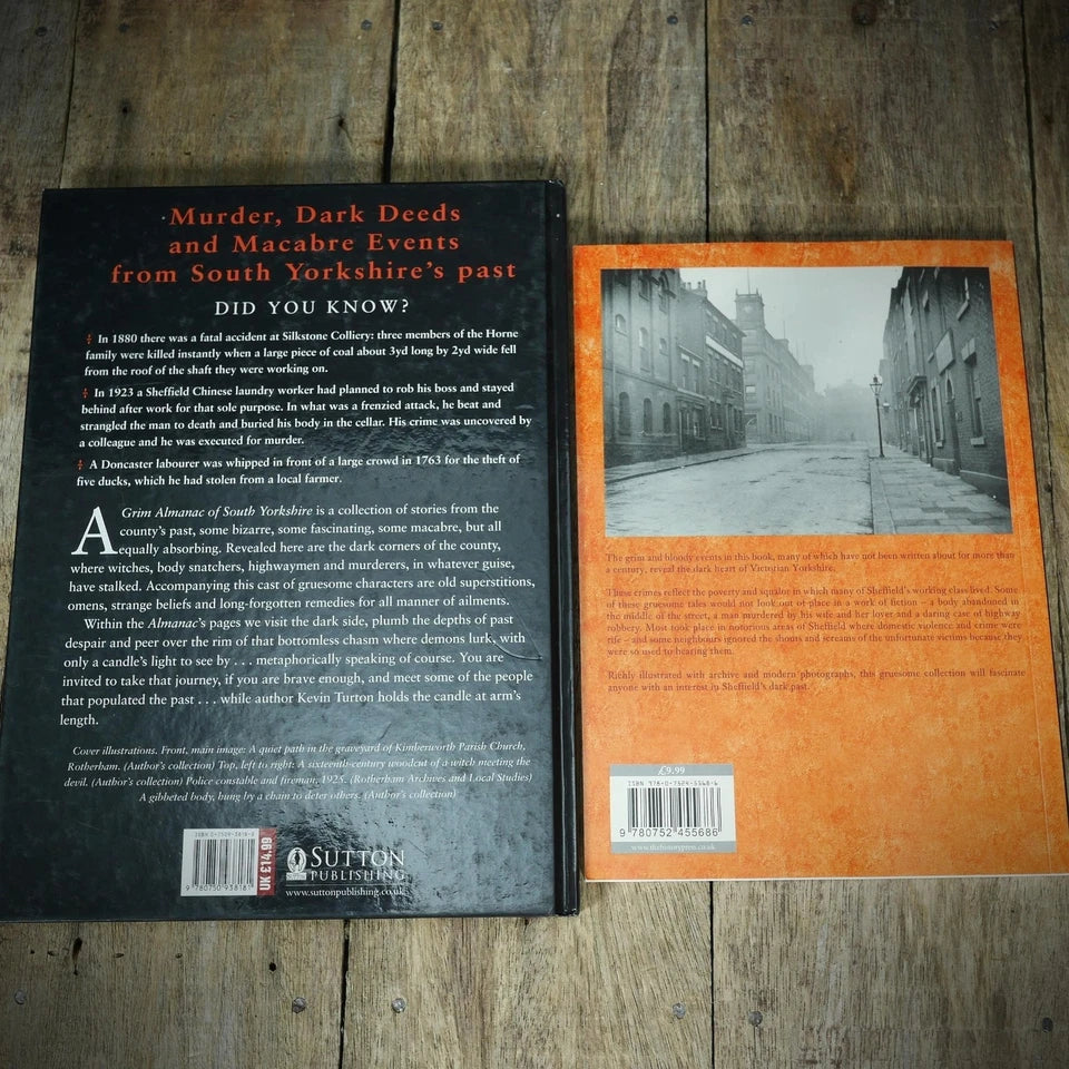 Sheffield/South Yorkshire True Crime/Murder Books, Margaret Drinkall/K Turton