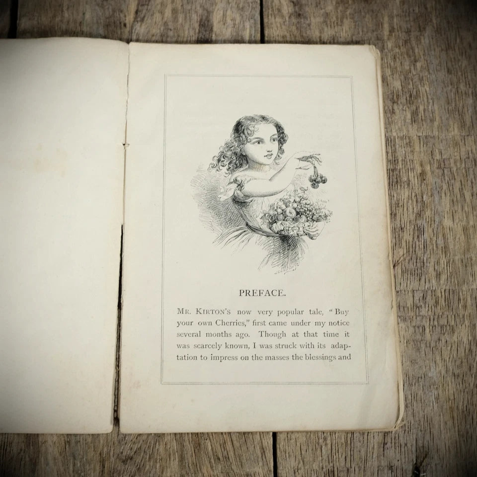 Buy Your Own Cherries in Rhyme, Victorian Poetry, J W Kirton
