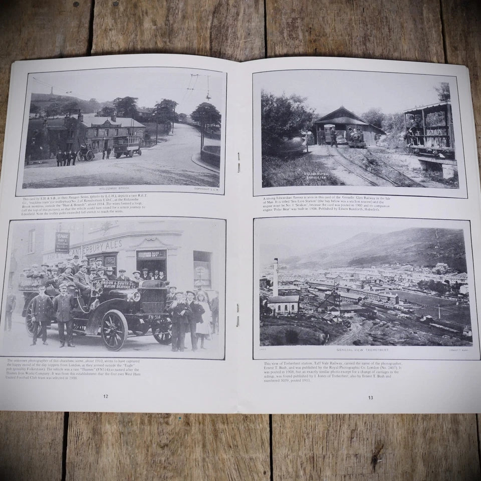 Edwardian Postcards of Road and Rail Transport, D E Brewster, Softcover Booklet