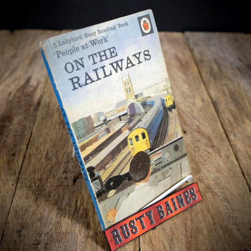 Ladybird Book, People at Work, On the Railways, 24p Issue, Matt