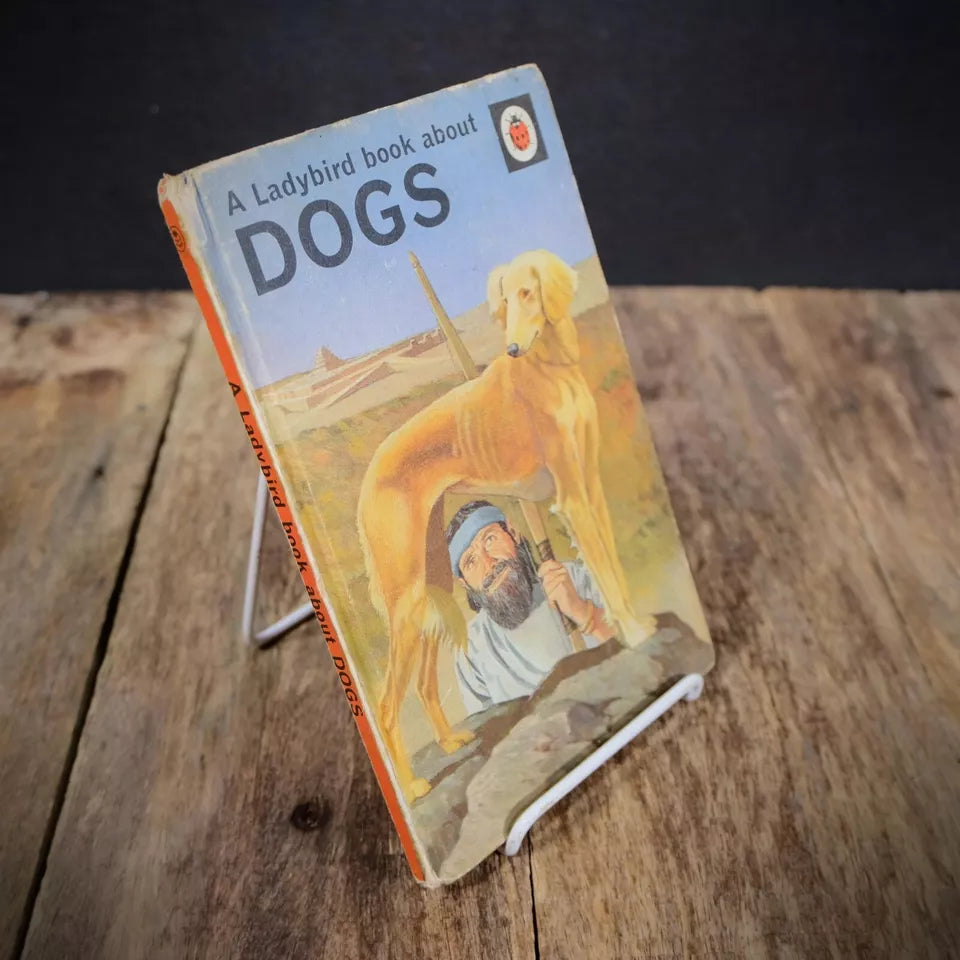 Vintage Ladybird Book, Dogs, Matt, 15p Revised Sticker