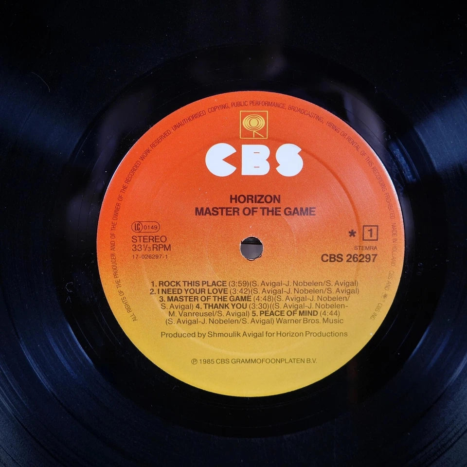 Record LP, Horizon, Master of the Game