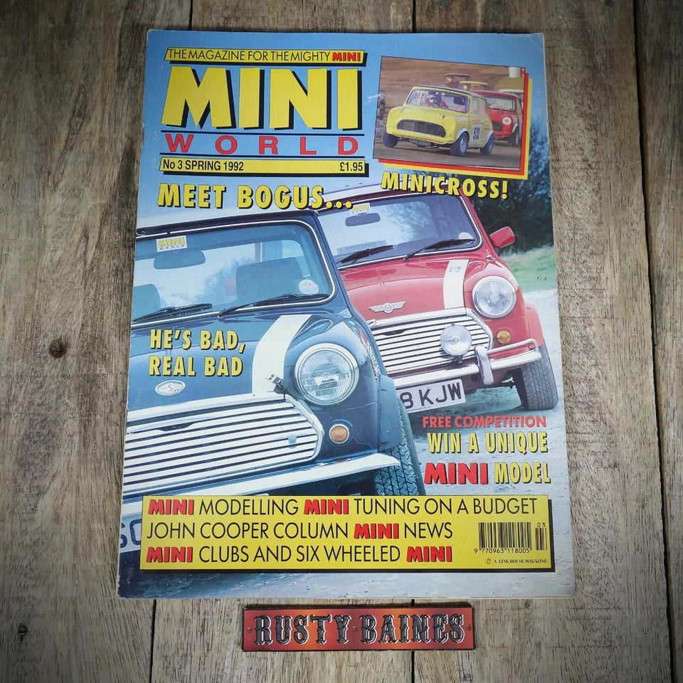 Mini World Back Issue, #3 Spring 1992