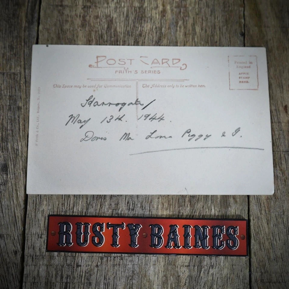 Postcard, Studley Church, Printed