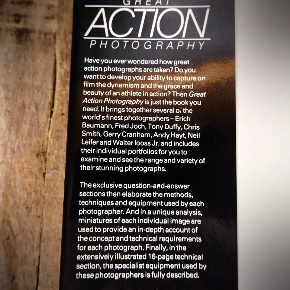 Great Action Photography, Bryn Campbell, Sports, 1983 Hardcover
