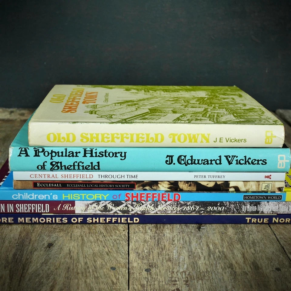 Sheffield Local History Books Bundle, Ecclesall, Women's Health, City Centre
