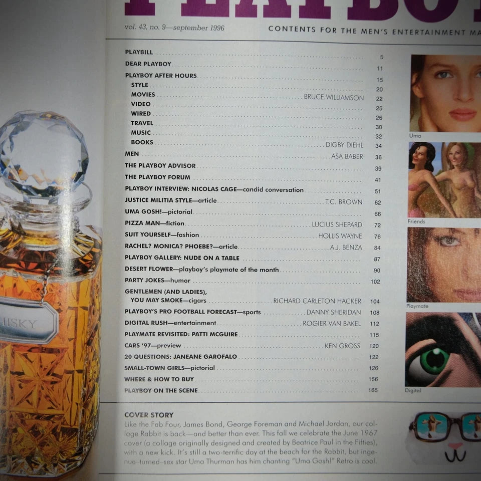 Playboy Magazine 1996 September