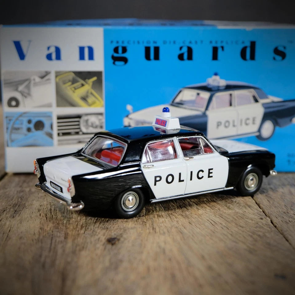 Lledo Vanguards Ford Zephyr Mk3 West Riding Police Car, Boxed, Faults