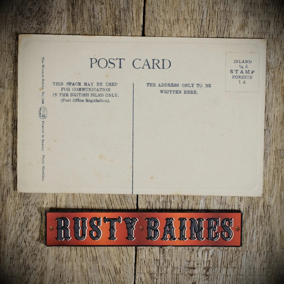 Postcard, Social History, Arthur Owen Jones Cricket, Printed
