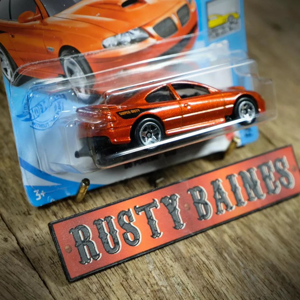 Hot Wheels, 06 Pontiac GTO, Factory Fresh Series, Copper, Short Card