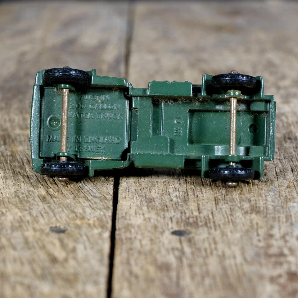 Original Vintage Matchbox/Lesney Austin Water Truck, Green, No Box