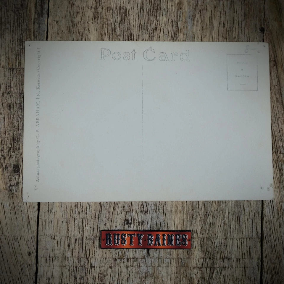 Postcard, Windermere Crescent Road, Shops, Car, Real Photo