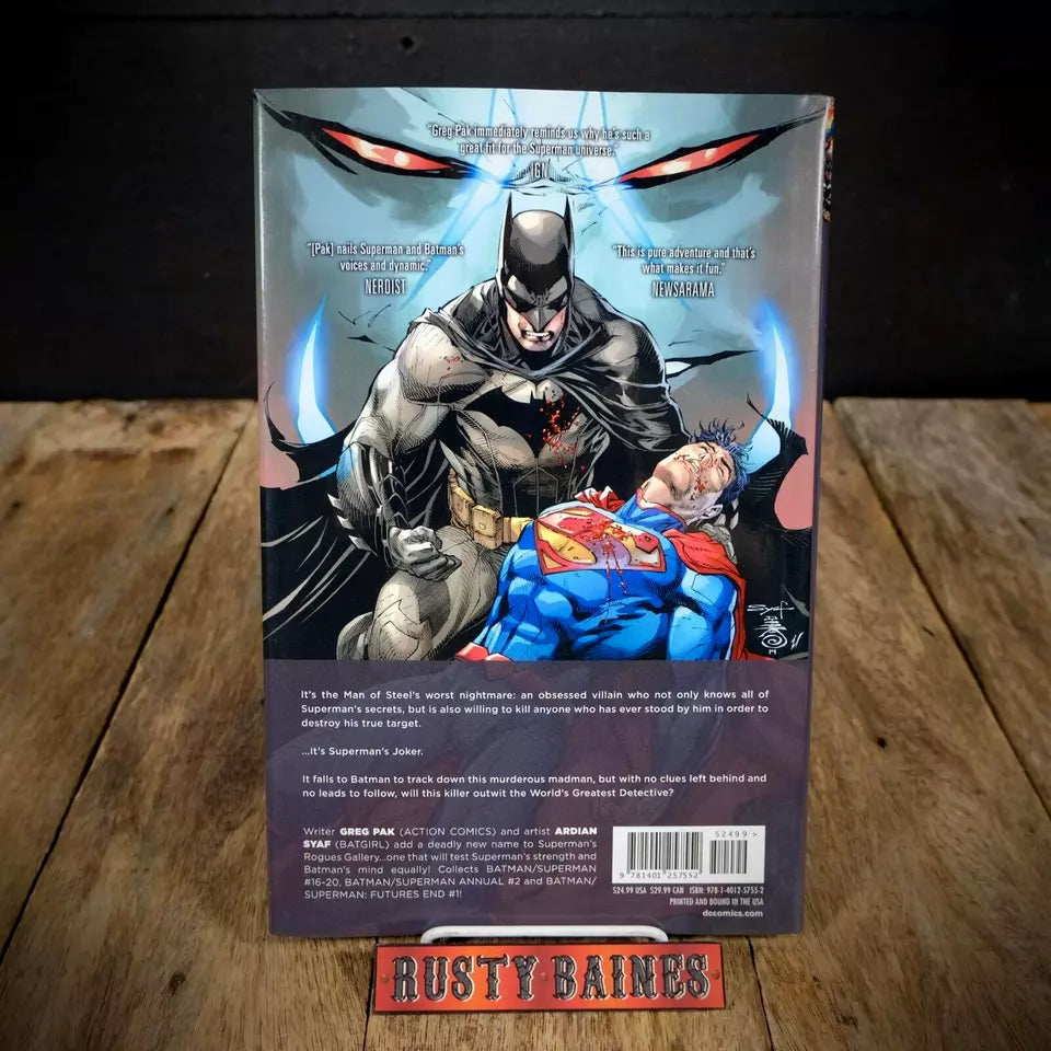 Batman Superman Volume 4 Siege, Hardcover 2015 First Print, DC Comics