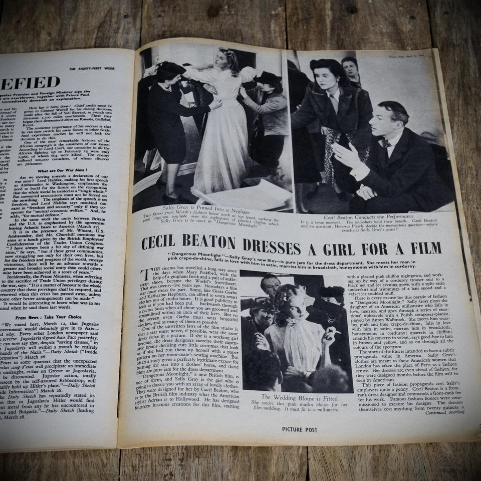 Picture Post WW2, April 12 1941 Cecil Beaton/Sally Gray, Home Guard